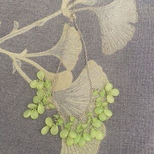 Elegant Green Statement Necklace